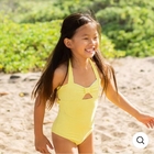 Wholesale Private Label OEM Custom Children Swimsuit Kids Girls One-Piece Bikini