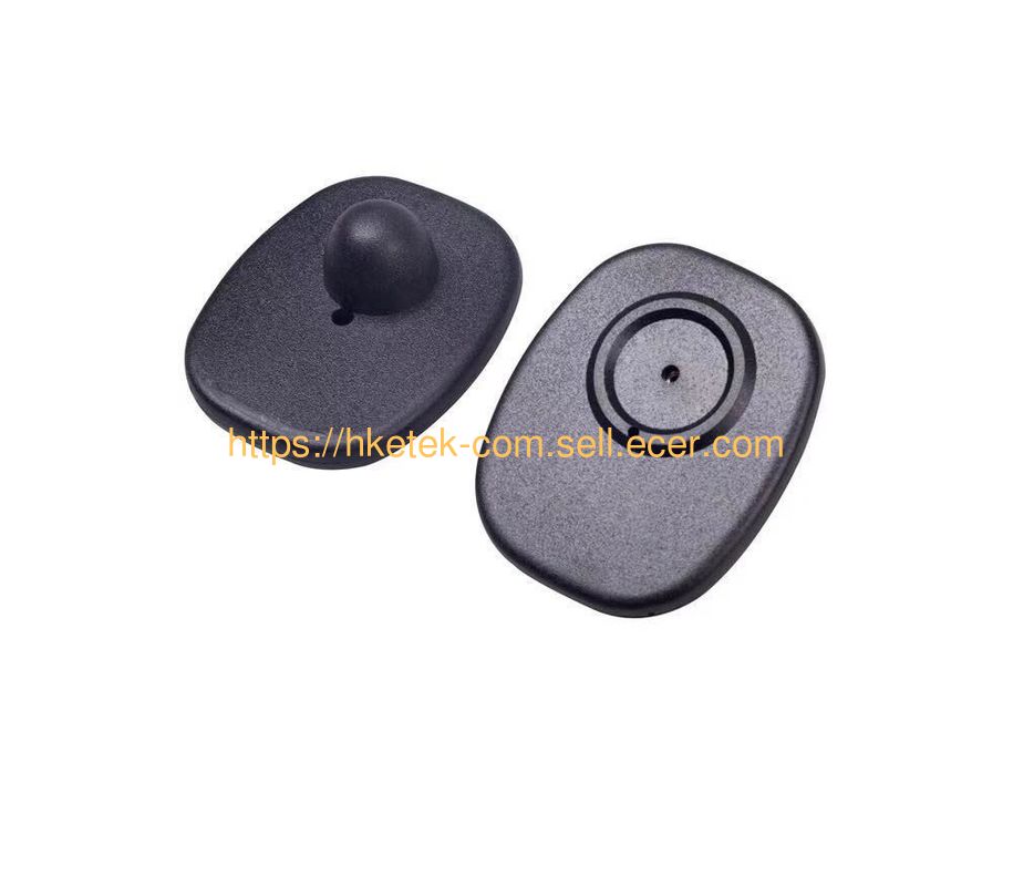 EAS System 8.2MHz RF Mini Square Magnetic Hard Tag for Anti-theft